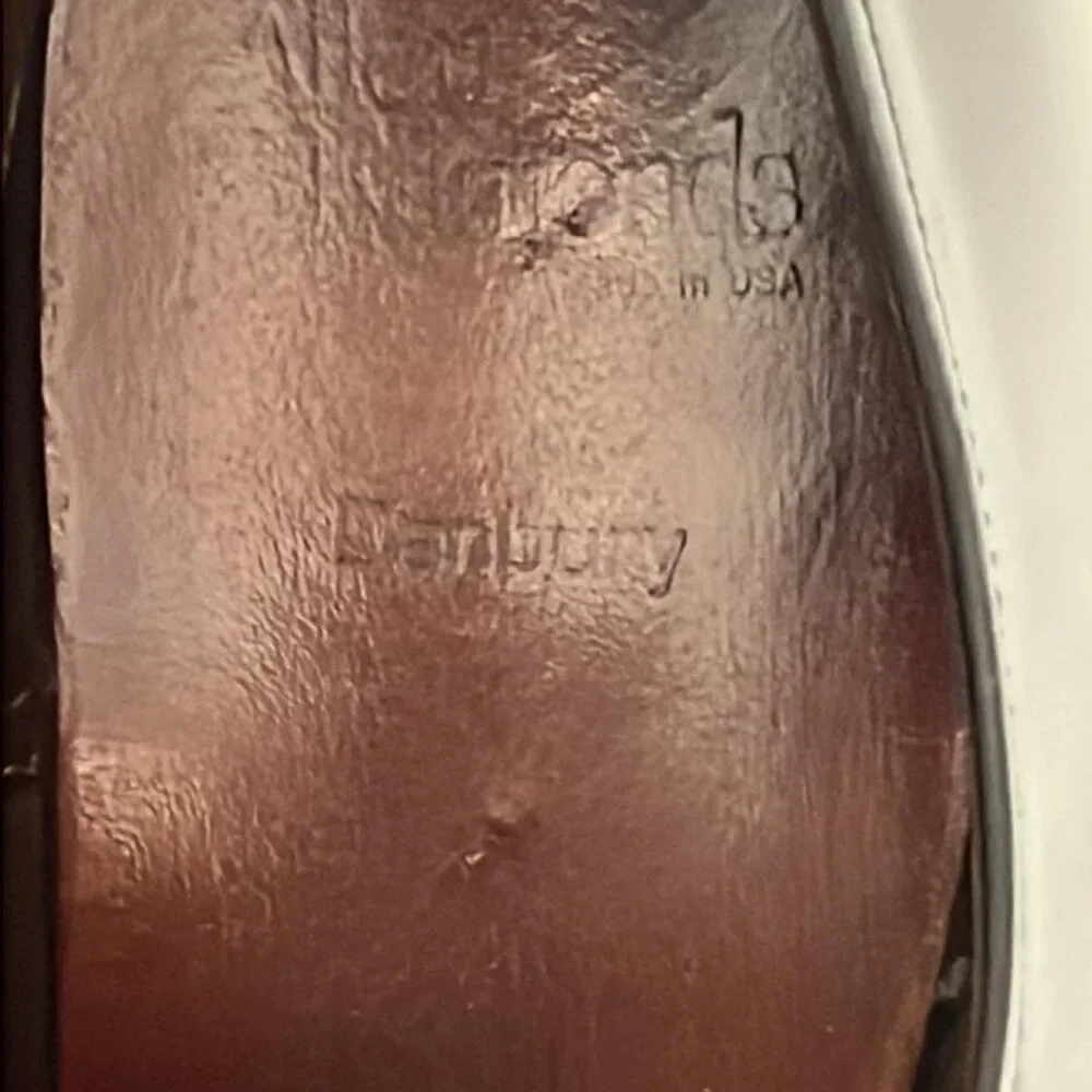 Allen Edmonds Black Leather Oxford Dress Shoes Danbury Mens Size 10.5 D ‎ Shoes